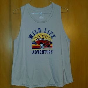 Organic Generations Jeep Graphic Tank Size M
